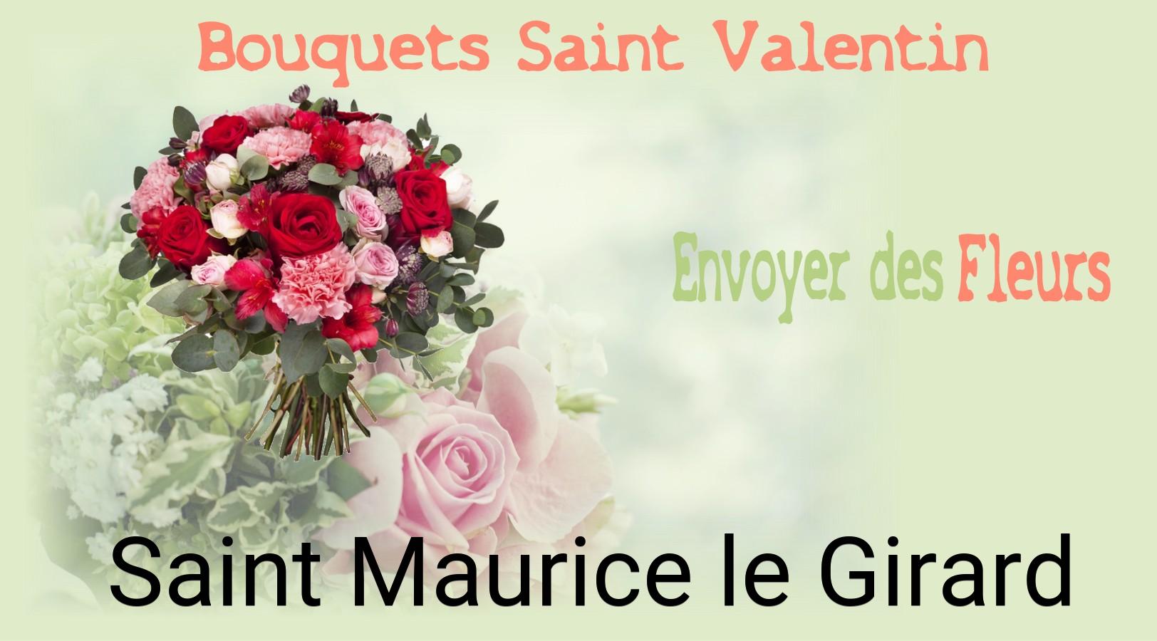 Roses de Saint-Valentin livrées à Saint-Maurice-le-Girard